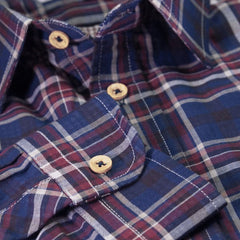 Red Plaid Casual Shirt