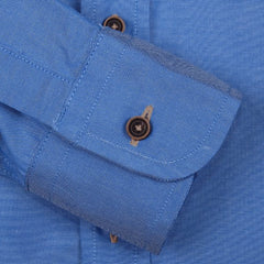 Royal Blue Pinpoint Button Down Dress Shirt