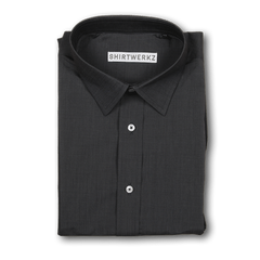 Charcoal End-on-End Dress Shirt