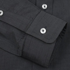 Charcoal End-on-End Dress Shirt