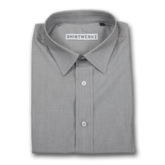 Light Grey End-on-End Dress Shirt