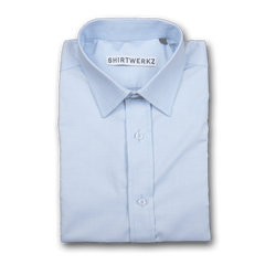 Light Blue Pincheck Dress Shirt