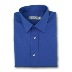 Royal Blue End-on-End Dress Shirt