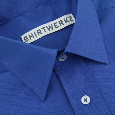 Royal Blue End-on-End Dress Shirt