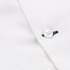 White Herringbone Dress Shirt